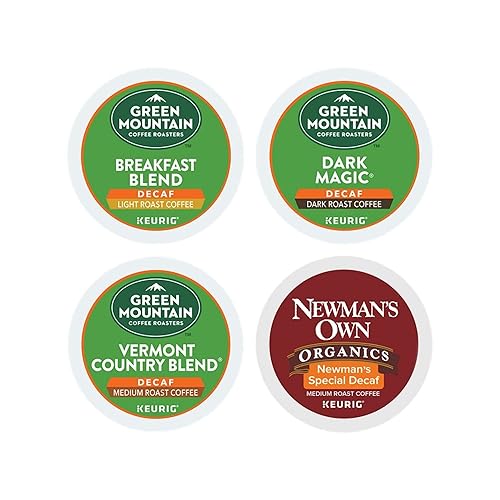 Miniatura 2 de Keurig de tostadores de café Green Mountain café descafeinado paquete variado cápsulas Keurig K-Cup de porción individual 22 unidades