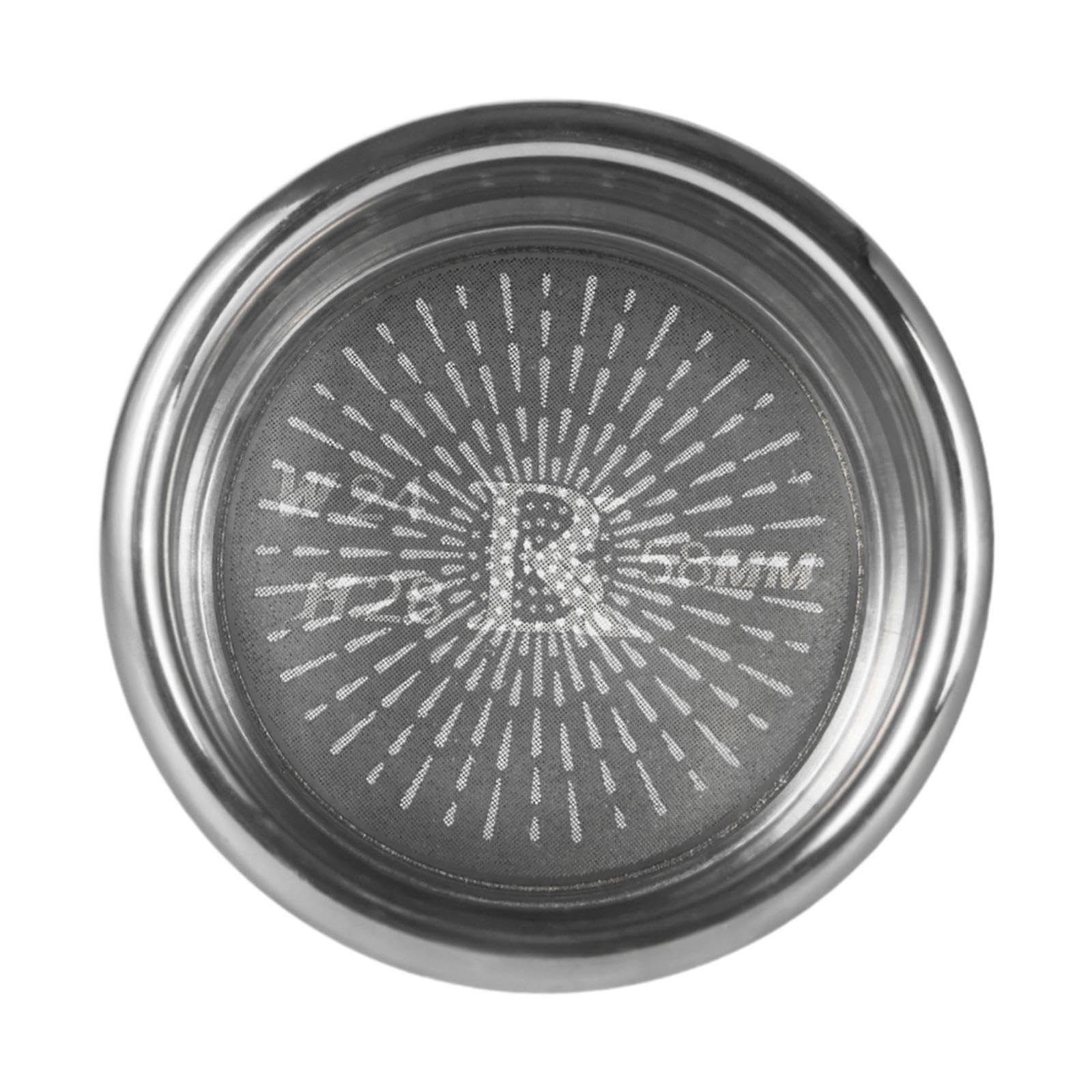 Qianly Filtro de Café Cesta de Filtro Presurizado Portafiltro de Acero Inoxidable Diseño Antigoteo Fácil de Limpiar Adecuado para Hogar Restaurante Bar, 24 Gramos, tal como se describe