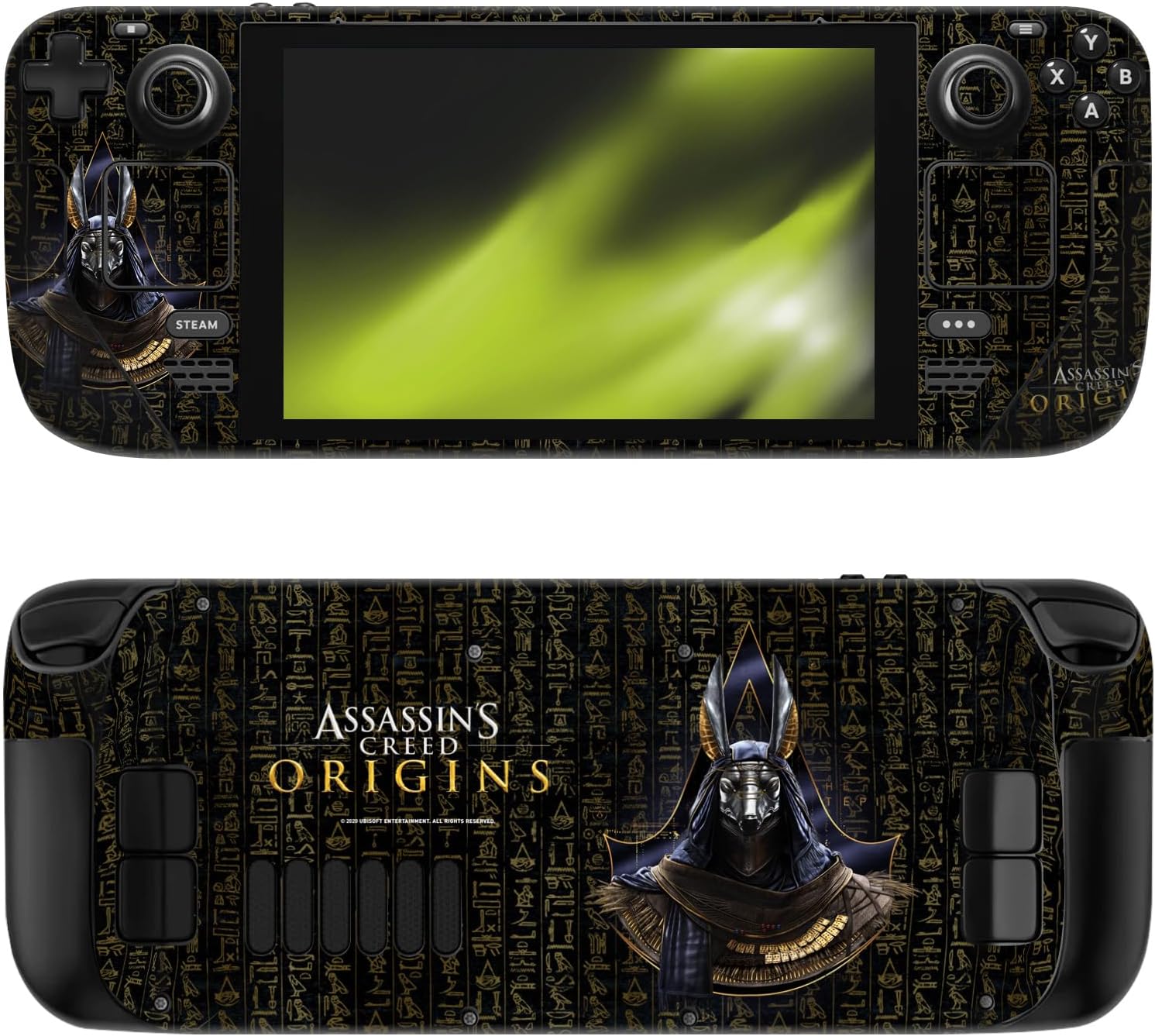 Head Case Designs Officially Licensed Assassin's Creed Hetepi Origins Character Art Vinyl Sticker Skin Decal Cover Compatible with Steam Deck