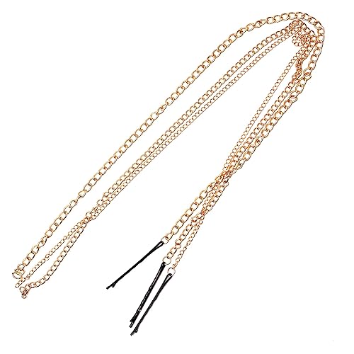 RED by Kiss 3 horquillas de pelo Bobby con diamantes de imitación, pinzas de metal dorado y plateado con diamantes, pasador de cristal, graduación,