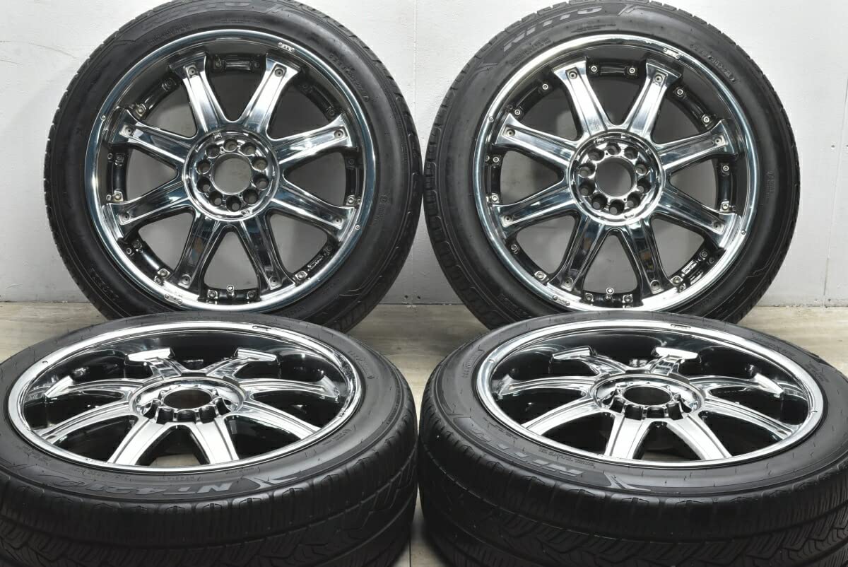 Amazon | 中古 タイヤホイール 4本セット 20インチ 8.5J +48 245/45R20 