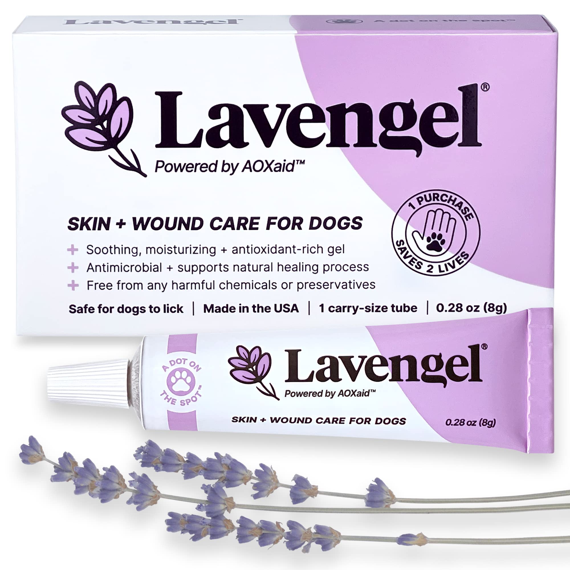 Buy Lavengel Dog Skin Care Gel Highly Concentrated Ointment Helps