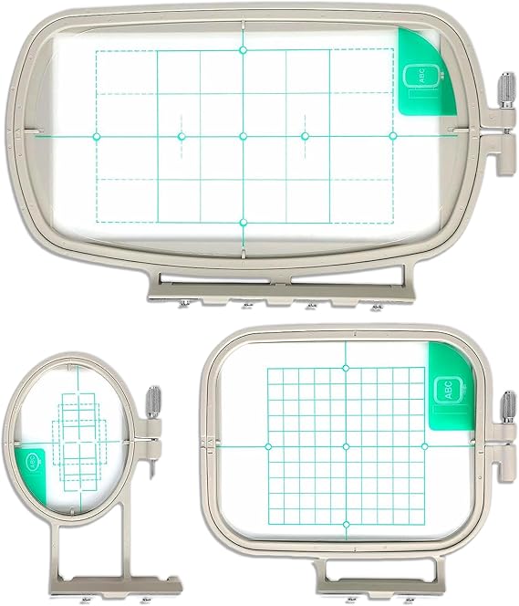 Brother SE700 Combo Embroidery & Sewing Machine with 4 Embroidery Hoops, Embroidery Thread Set & Accessories