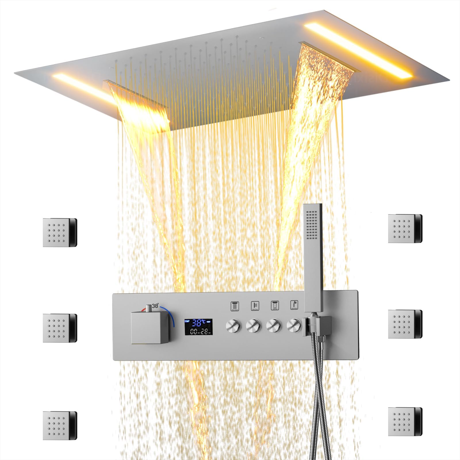 14X20 inch LED Shower System