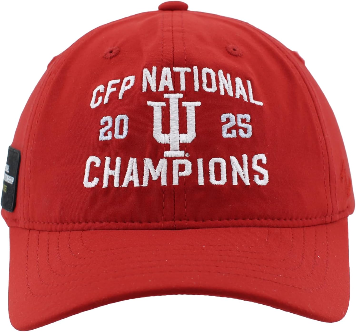 Indiana Hoosiers National Champs 2025 Football Hat Dash Team Color Officially Licensed
