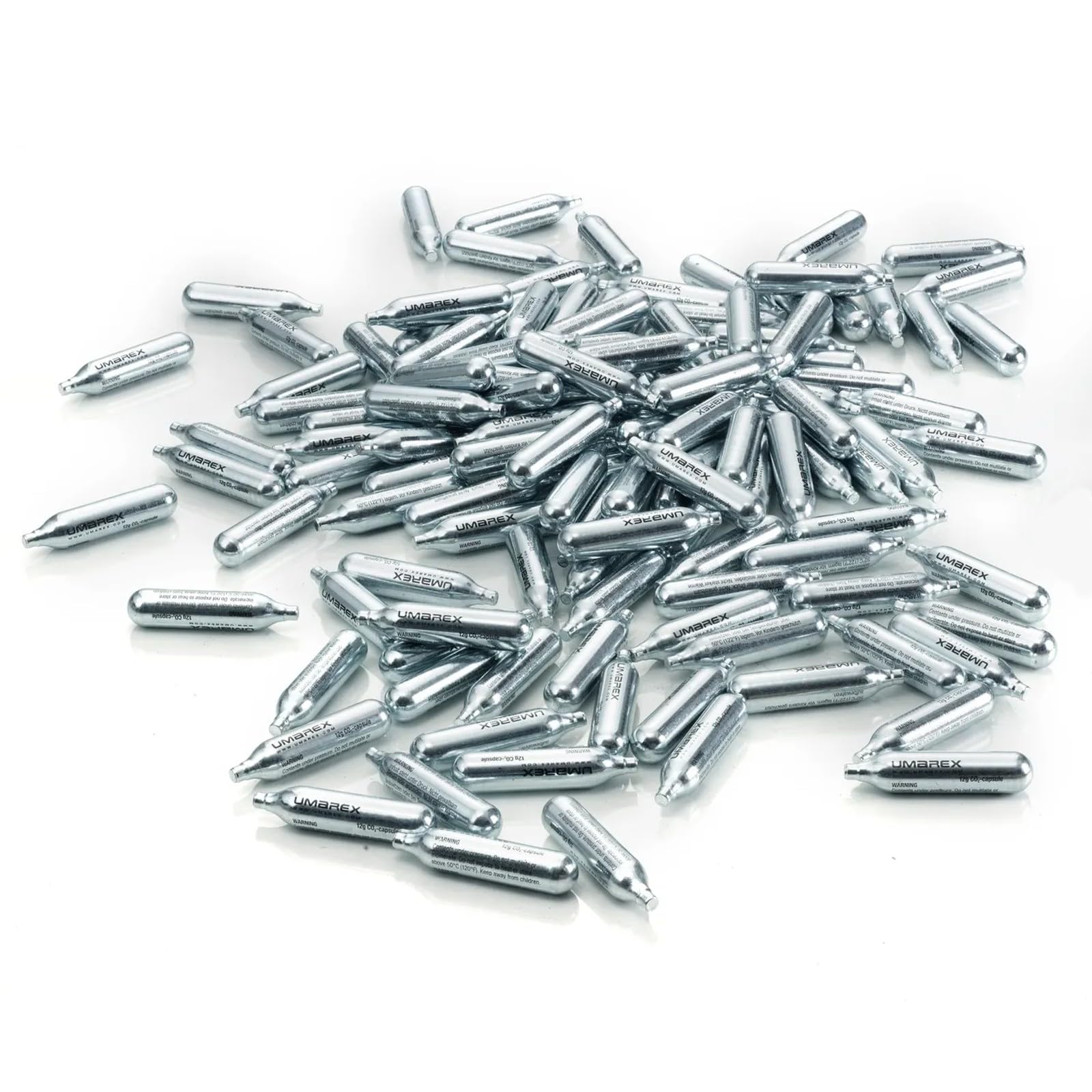 20 Umarex 12g Co2 Kapseln für Softair, Painball, Luftpistolen oder Luftgewehre