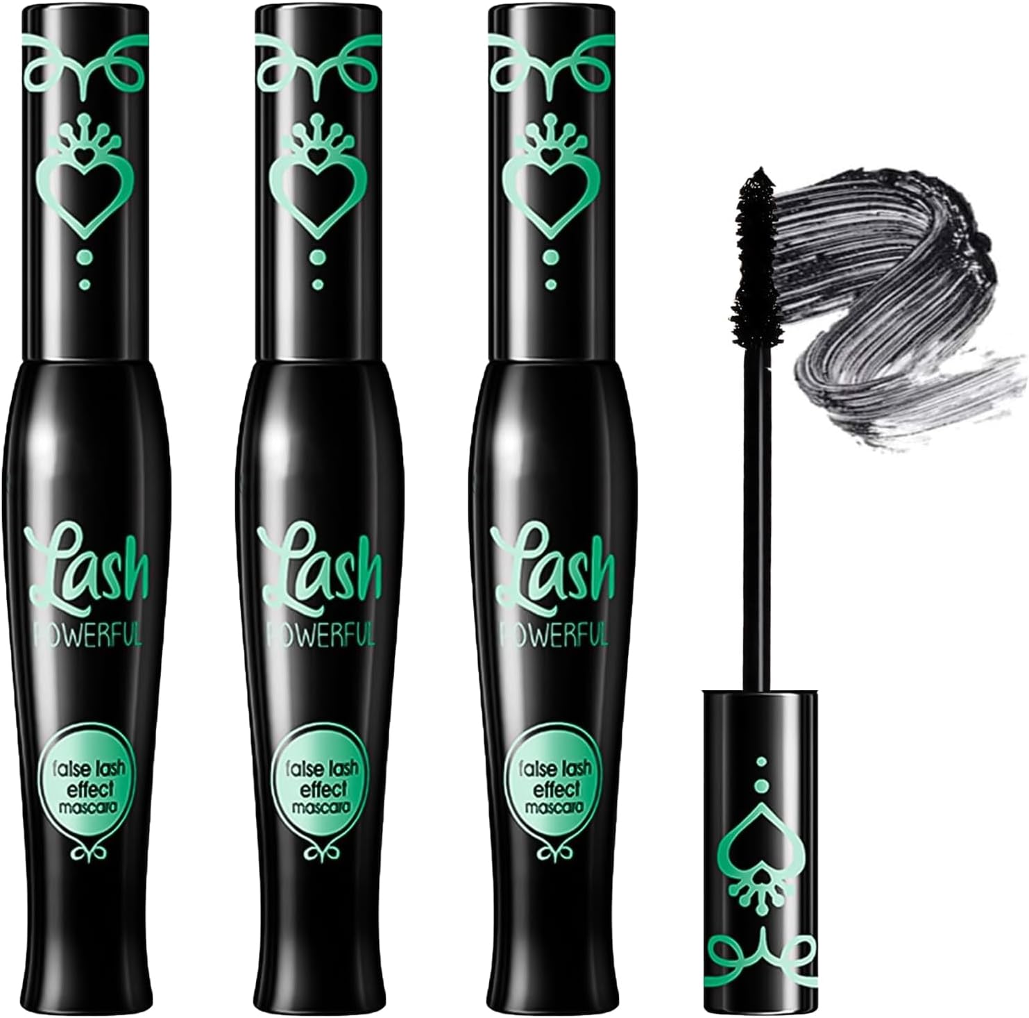 Mascara 3PCS Volume Effect False Eyelashes Mascar