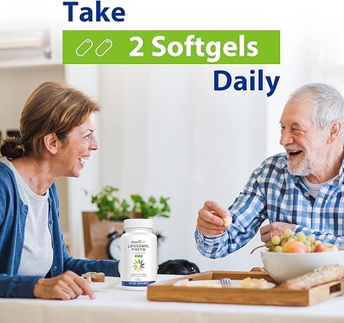 Miniatura 8 de Fisetina liposomal con quercetina suplementos de 1200 mg por porción, polifenoles de alta absorción antioxidantes para mujeres, hombres, sin OMG,