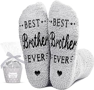 HAPPYPOP Gift Idea for Him - Gifts for New Dad Son in Law, Brother Husband Uncle Dad Socks