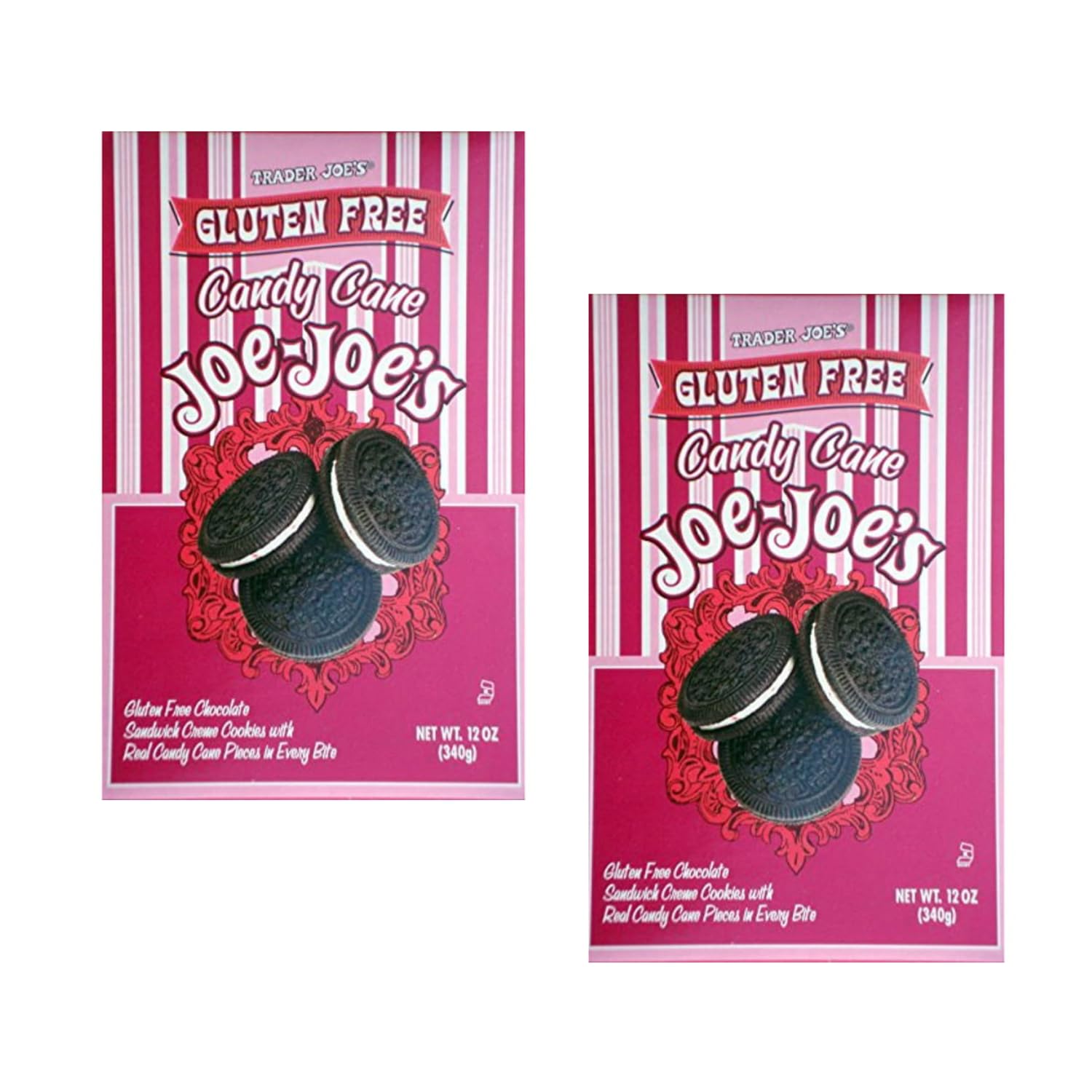 Trader Joe's Gluten Free Candy Cane JoeJoe's Cookies