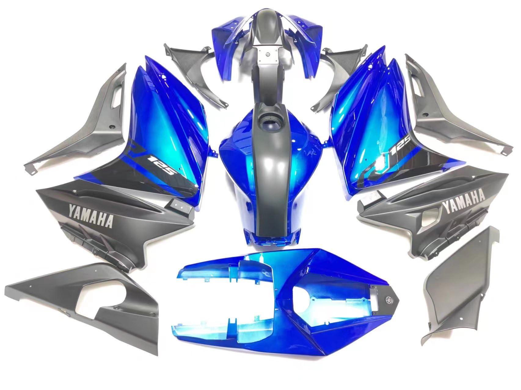 Kit Carenature Moto Hongben Per YZF R125 2008-2018 - Plastica ABS Preforata