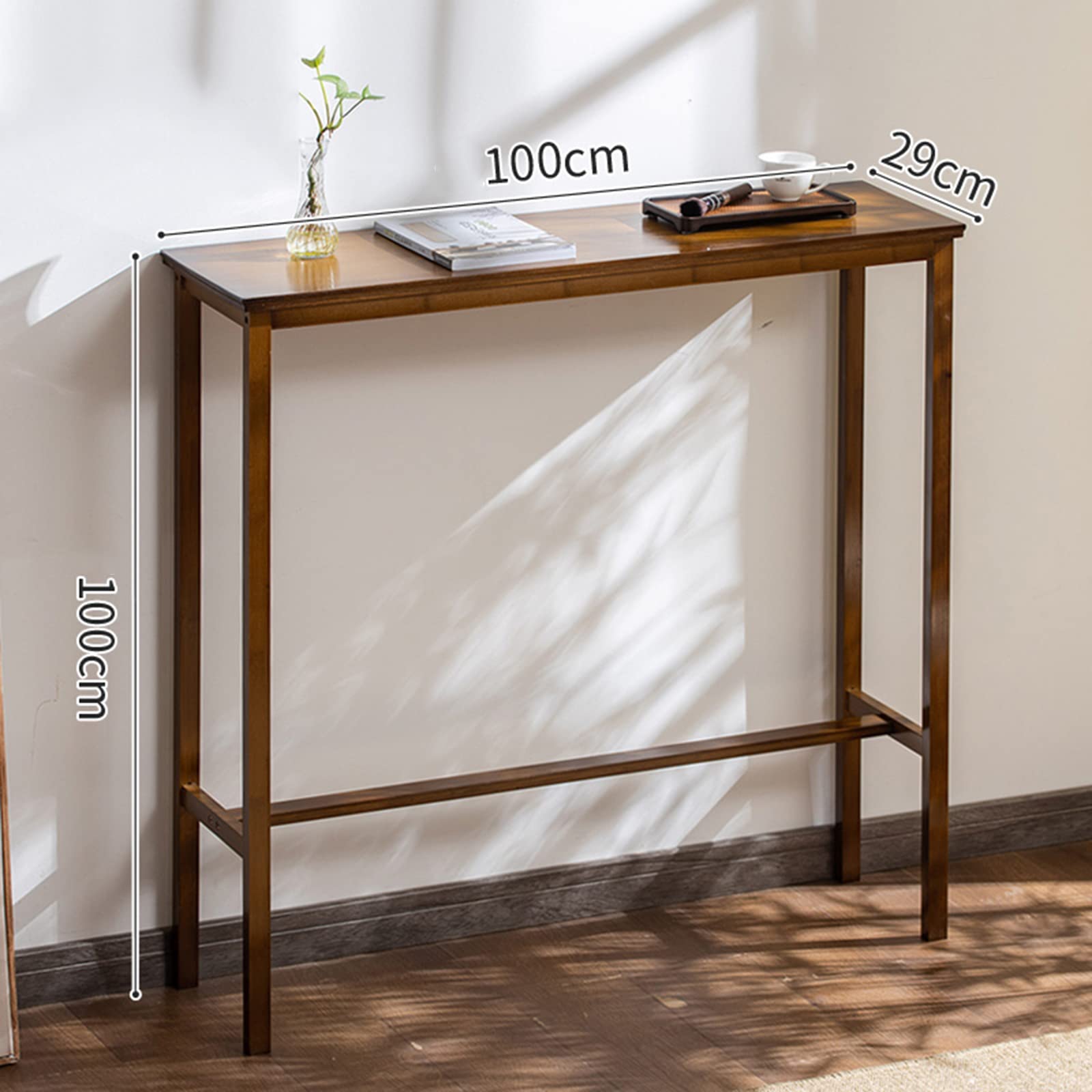 Amazon｜ソファコンソールテーブル 細長いテーブル エントランス
