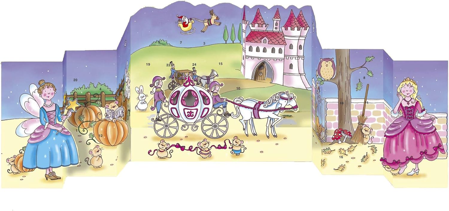 Cinderella 3D Advent Calendar Home & Kitchen