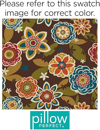 Miniatura 7 de Pillow Perfect - Almohada perfecta para exterior  interior, cojín Annie color chocolate.