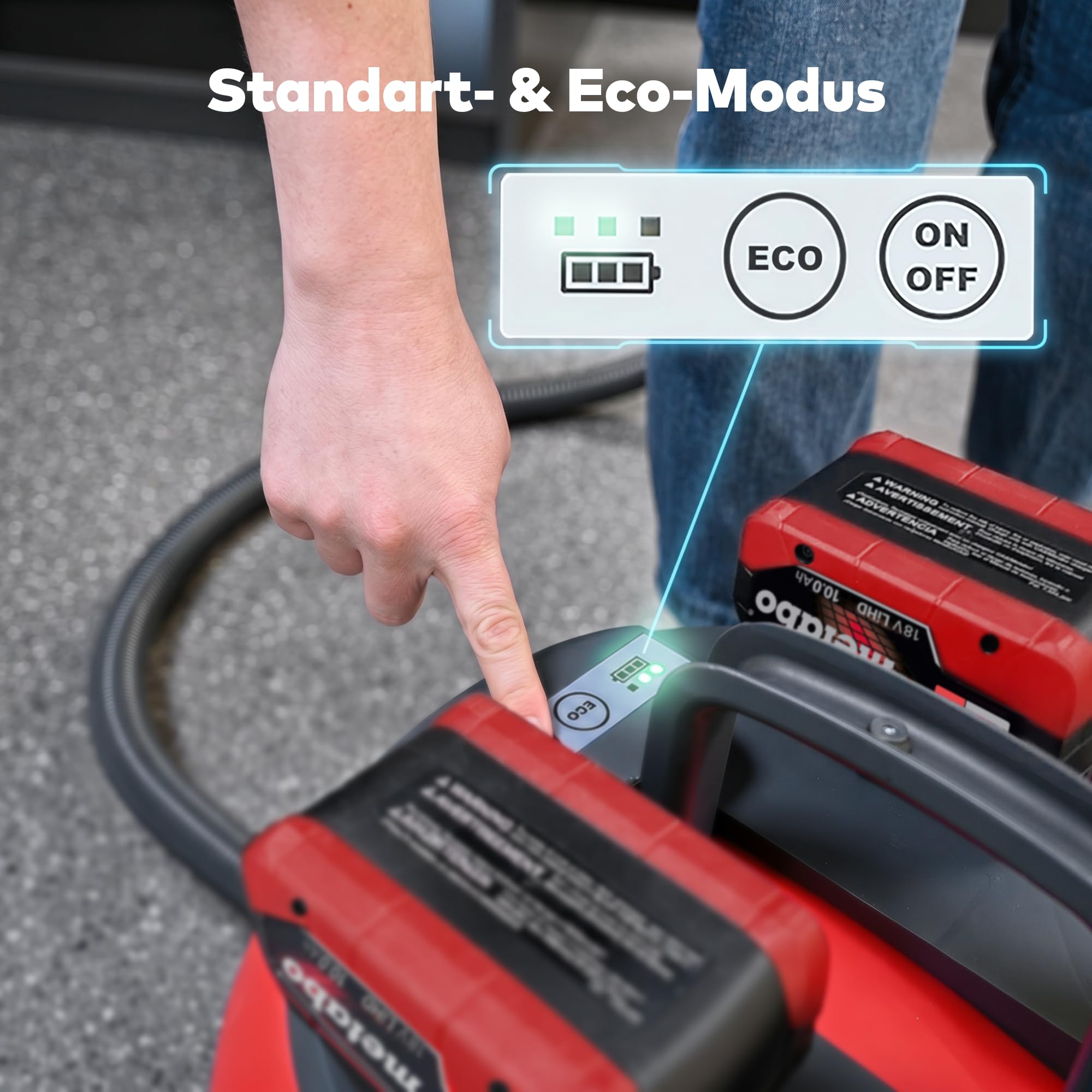 S10 Plus Aspiradora inalámbrica y Potente | Sistema de batería Metabo CAS | Aspiradora Industrial y aspiradora Comercial para Uso doméstico y Profesional | Fabricado en Suiza