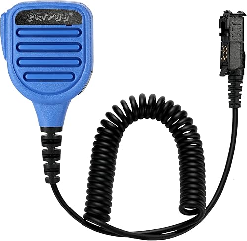 Altavoz de micrófono de hombro compatible con Motorola XPR 3000 3000e 3300 3300e 3500e 3500e impermeable IP56 Micrófono de altavoz de radio