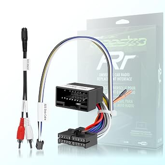 ATOTOZONE AC-ADSX10 ADS Protocol Decoder Wiring Harness for X10 Series Car Stereo with Retain Vehicle Functions,Real-Time Data,Stable Transmission,Plug and PlayRequires ADS-MRR/MRR2 Interface Module