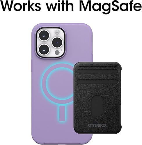Miniatura 3 de OtterBox Serie Symmetry + Funda antimicrobiana con MagSafe para iPhone 14 Pro Max (solamente) - You Lilac IT (morado)