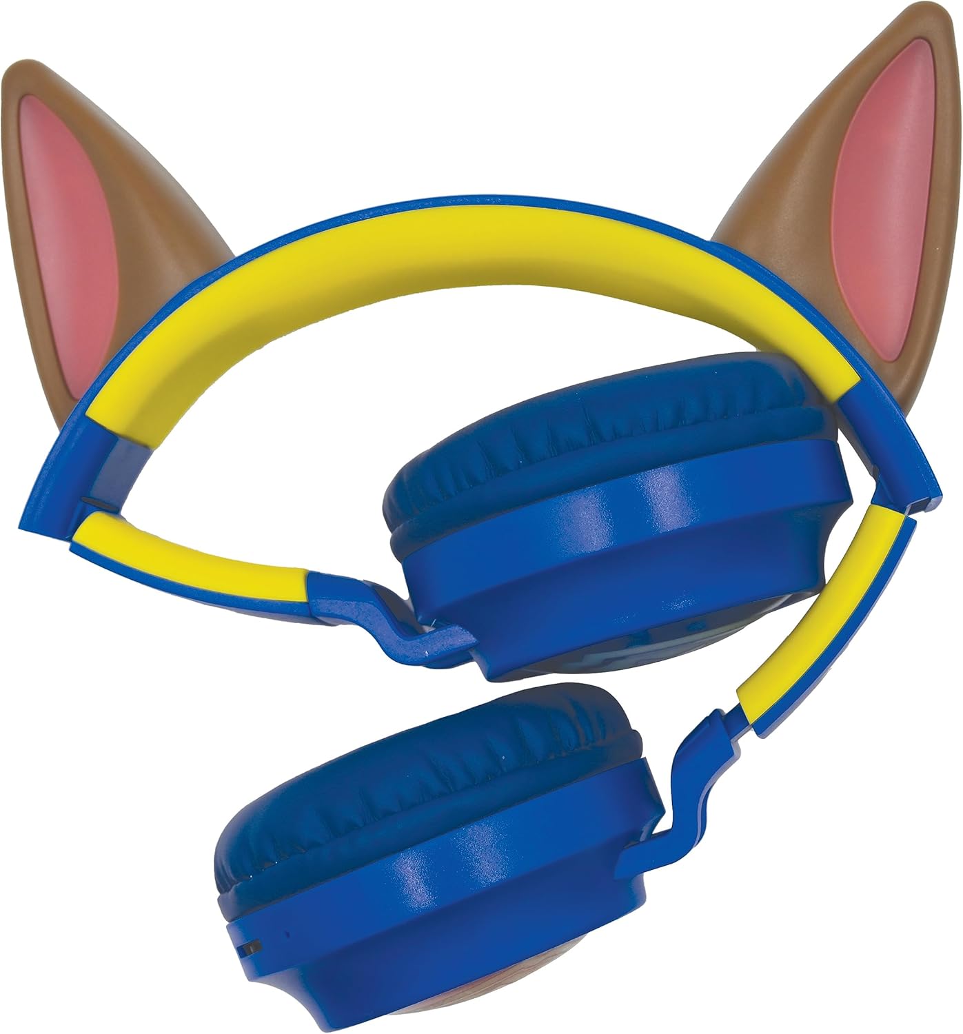 Lexibook, Paw Patrol, 2-in-1 draadloze en bedrade coptelefoon met Chase-oren, hoge geluidskwaliteit perkt dead 85 dB, light-emitting effects, opvouwbaar, adjustable baar, HPBT015PA