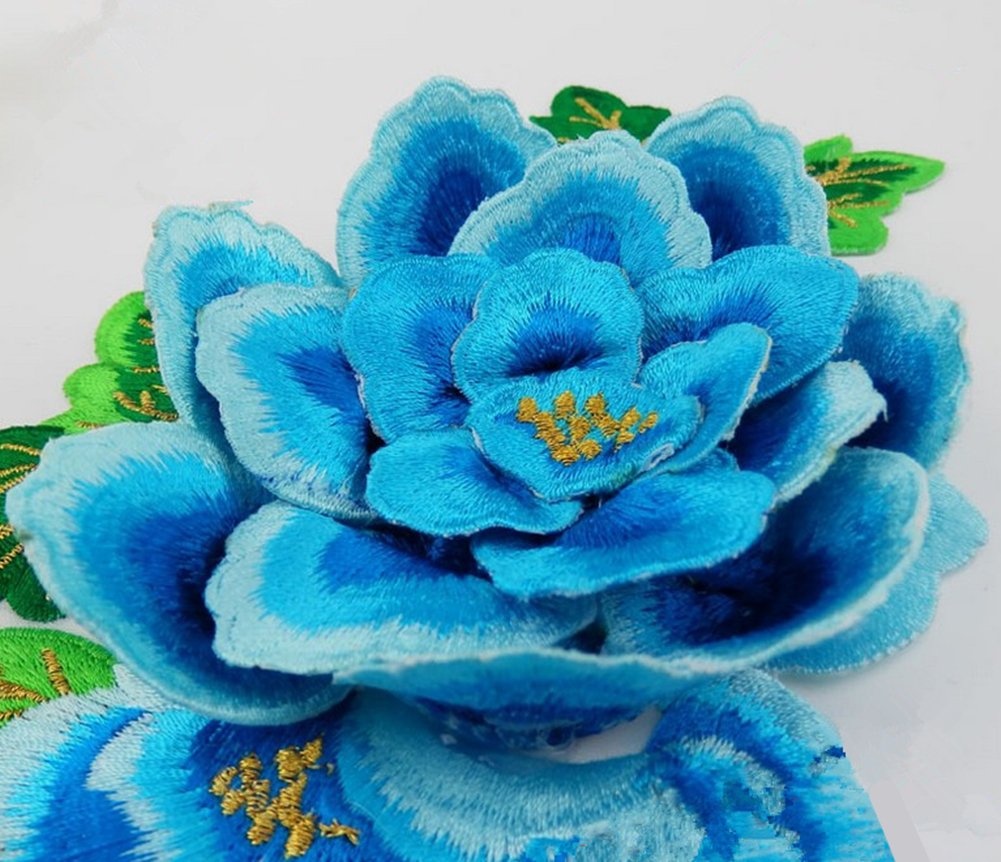 Naszywki na ubrania, DIY ubrania ozdoby do robienia torebek(Rose)