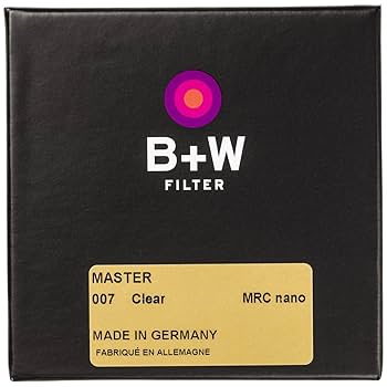 Amazon.com : B+W 72mm Master Clear MRC Nano 007M Glass