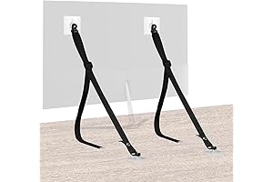 No-Drill TV Safety Straps for Optimal Childproofing