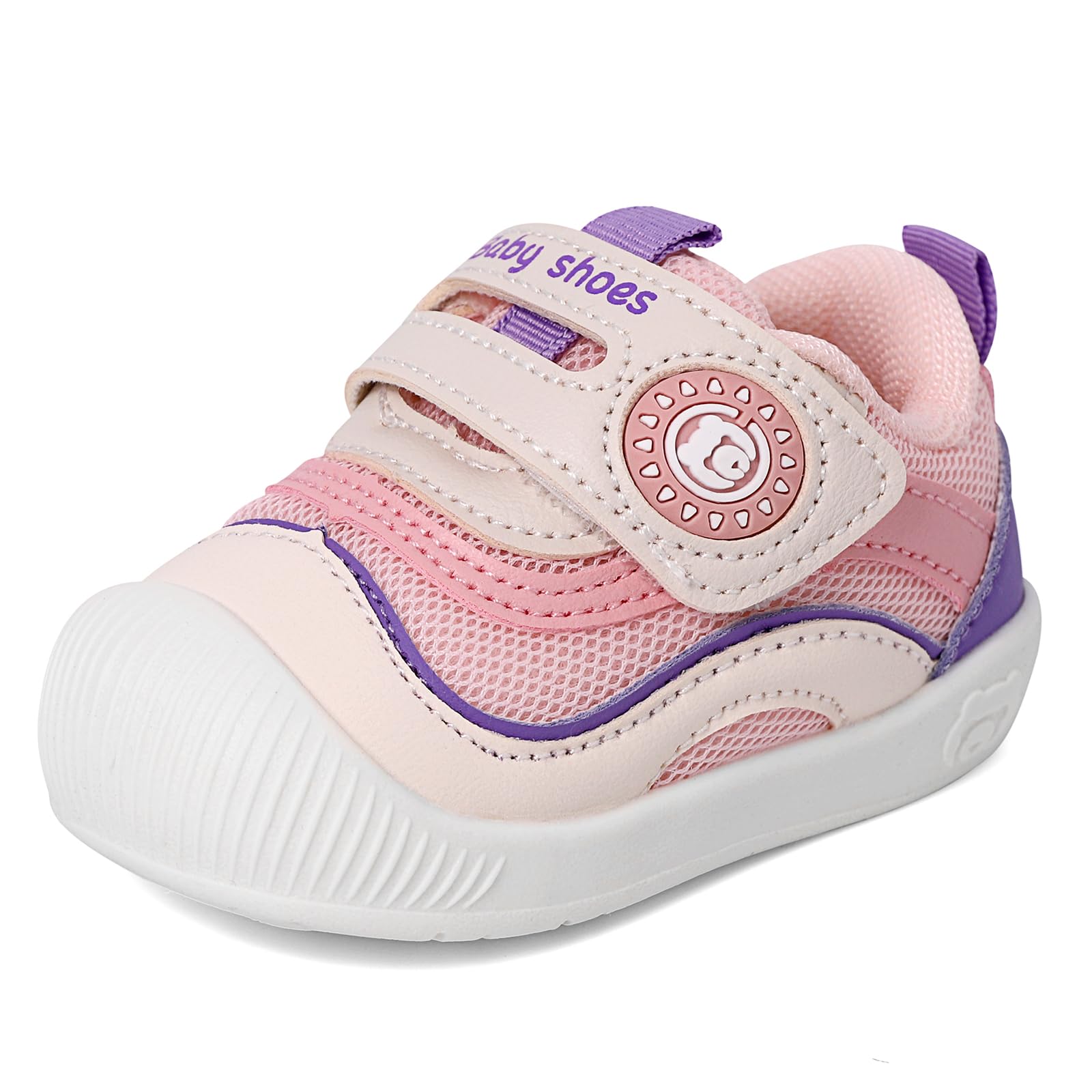 MASOCIO Zapatillas Bebé Niño Niña Zapatos Primeros Pasos con Suela Goma Suave Antideslizante