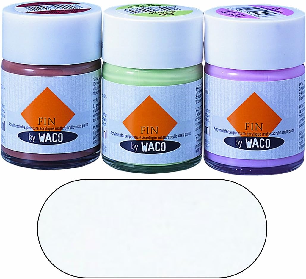 Waco Fin Acrylic mat Paint White
