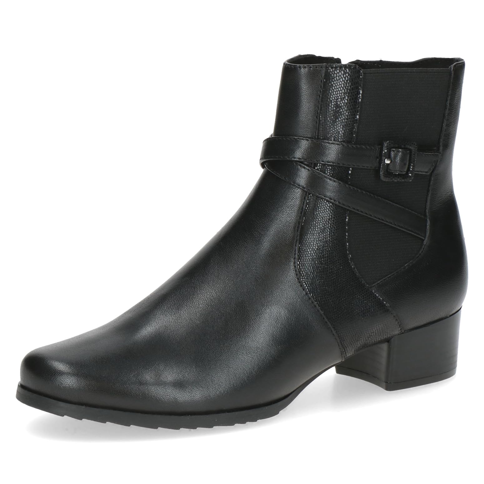 CAPRICE Women Damen 9-25311-45 Fashion Boot, Black (Black Comb), 6.5 UK