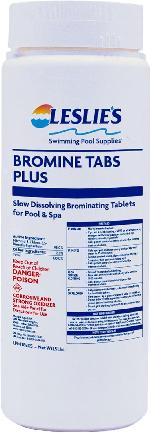 Leslie's Bromine Tabs Plus, 50 lbs LK006