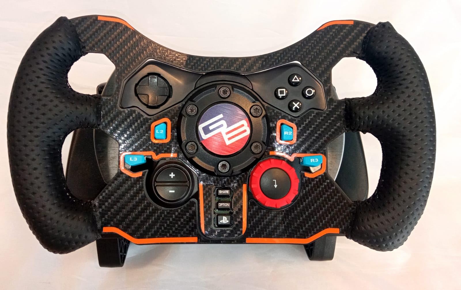 GRIDBURN VF-MC GT3 Racing Wheel Add-on – Compatible with Logitech