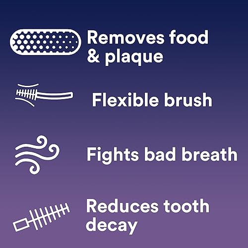 Miniatura 6 de DenTek Easy Brush - Limpiadores interdentales de control de placa, apretados, 16 unidades, paquete de 3