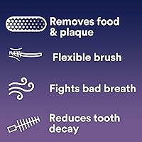 Vista 6 de DenTek Easy Brush - Limpiadores interdentales de control de placa, apretados, 16 unidades, paquete de 6
