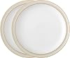 Denby 16048805 Linen 2 Piece Dinner Plate Set