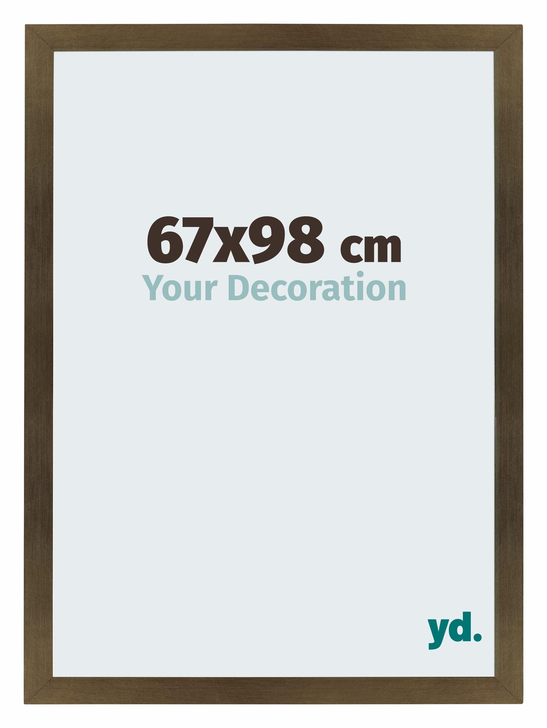 Your Decoration - Puzzle frame 67x98 - Bronze Design - Puzzle frame 1500-2000 Pieces - MDF Photoframe - Mura