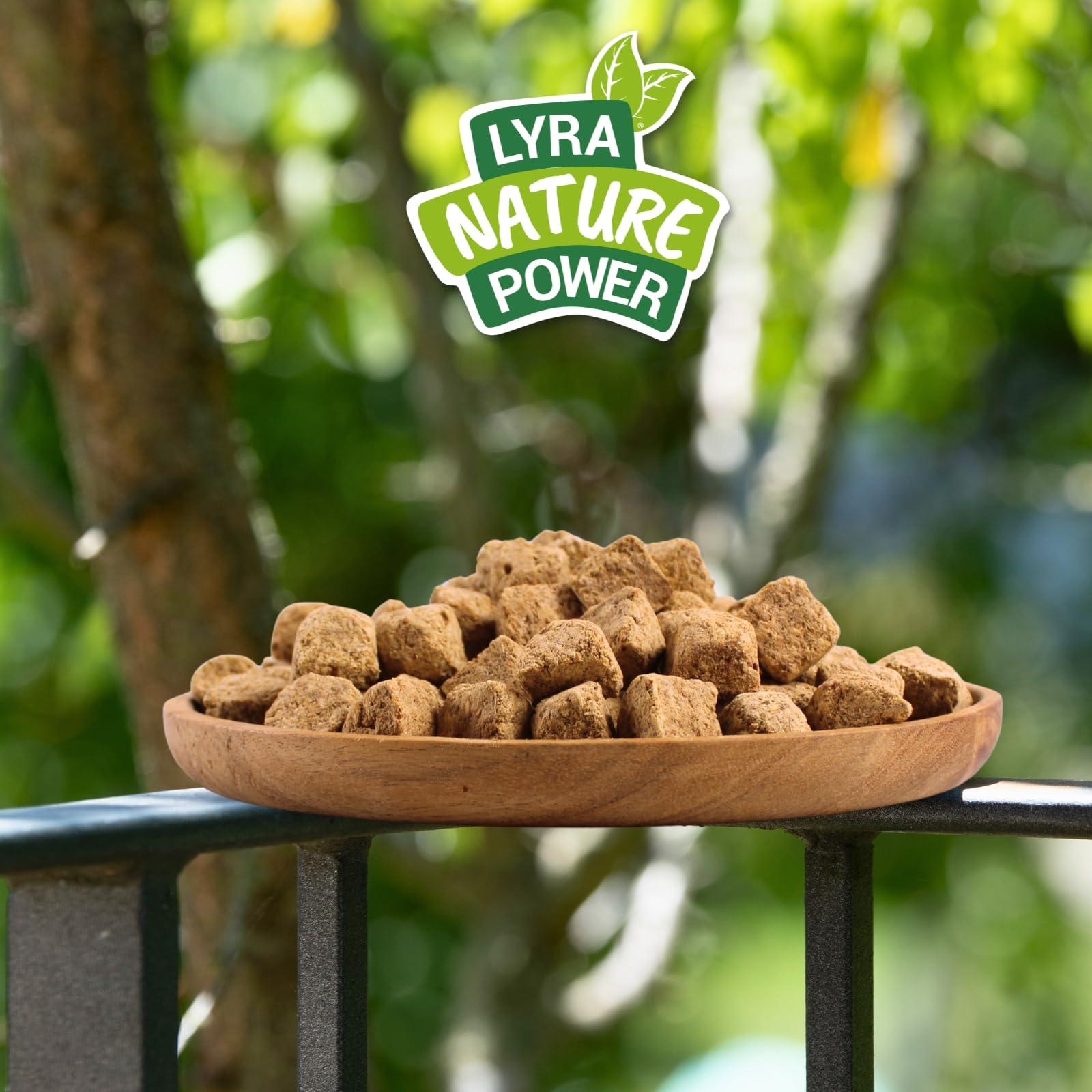 Lyra Pet® 5 kg Artemia Würfel gefriergetrocknet in 30 L Tonne Fischfutter | Futter aus Salinenkrebsen - Reich an Proteinen, Fetten & Ballaststoffen - Natürliche Nahrung für Zierfische & Reptilien