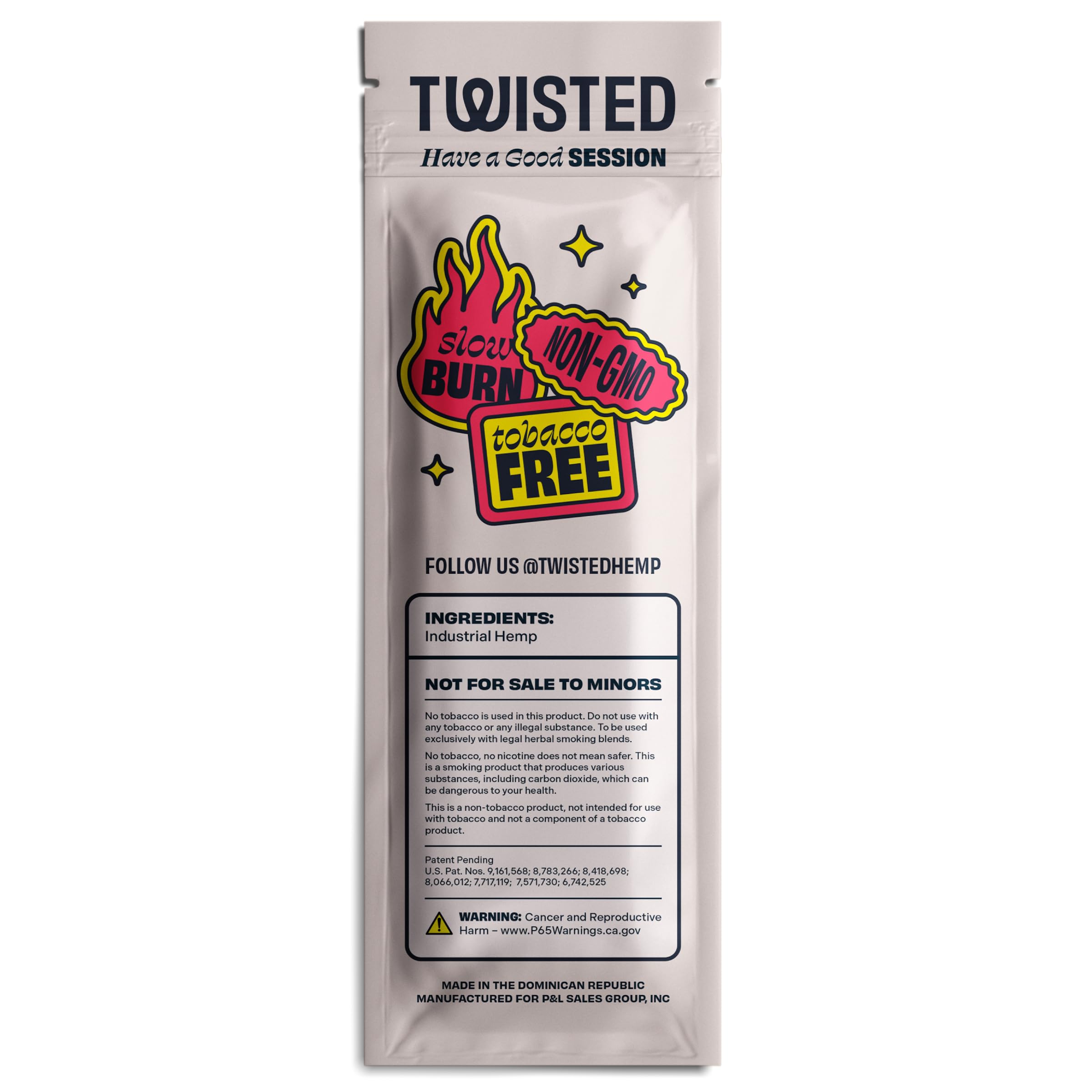 twisted tobacco Royal Twist 3.5oz - Mac Baren Pipe Packwraps X Twisted Blunt Wrpas