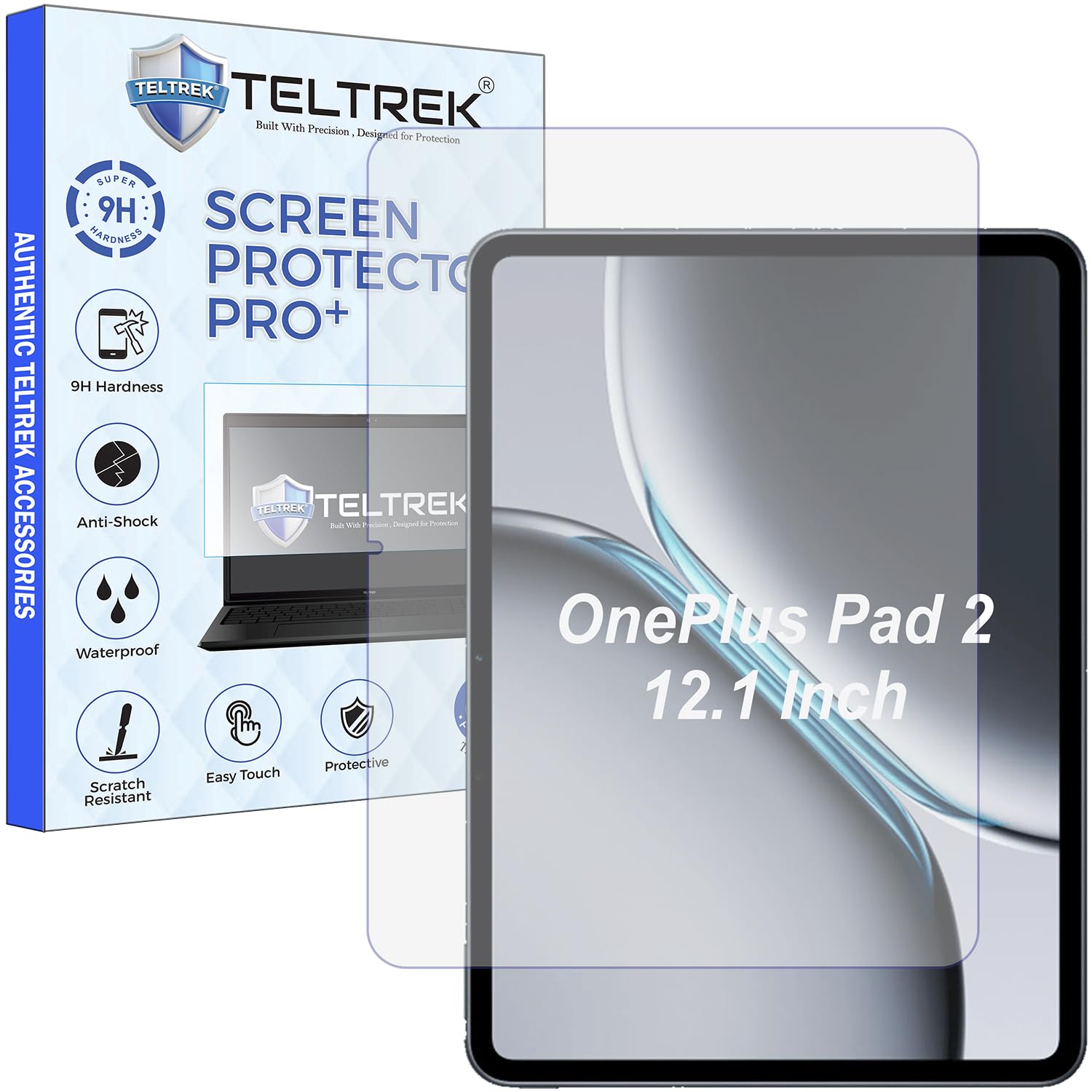Screen Protector for OnePlus Pad 2 (12.1 Inch Tablet) Flexible Fiber Screen Guard Not a Tempered Glass Screenguard-image-0