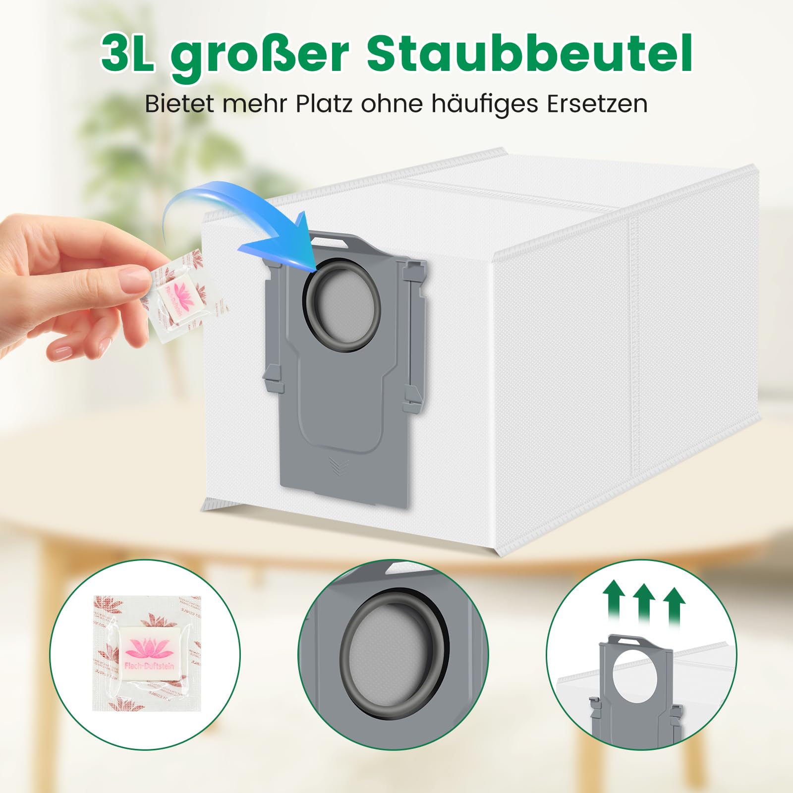 37 Stück Zubehör für Roborock Saros 10 Saugroboter