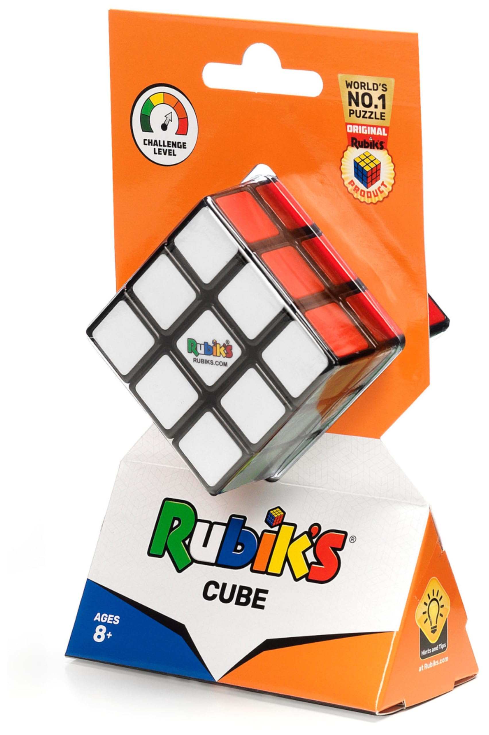 Spin Master Rubik's Cube 3x3 Originale Gioco di Logica Rompicapo per Bambini 8+ Adulti