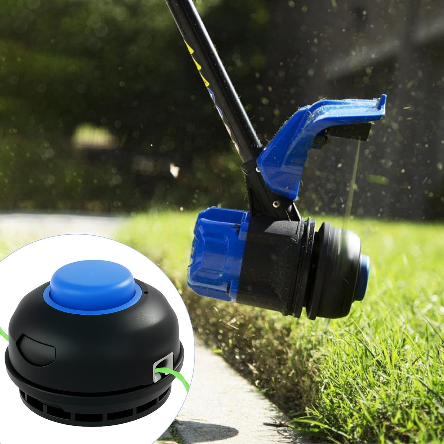 KLS124-03 Replacement Trimmer Head Compatible with Kobalt 24V KST 2224B-03 KST1124B-03 KST 2024A-03 KST 4024A-03 KST 4024AB-03 (Item#1504979 1137837 3488480) String Trimmer