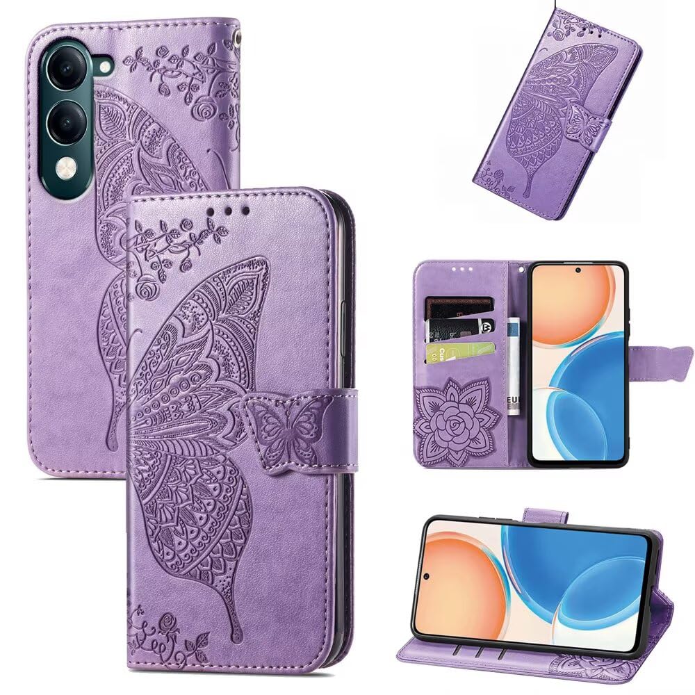 RankOne Custodia Compatibile con VIVO Y04 / VIVO Y29S 5G (6.74) Cover Case - Giallo