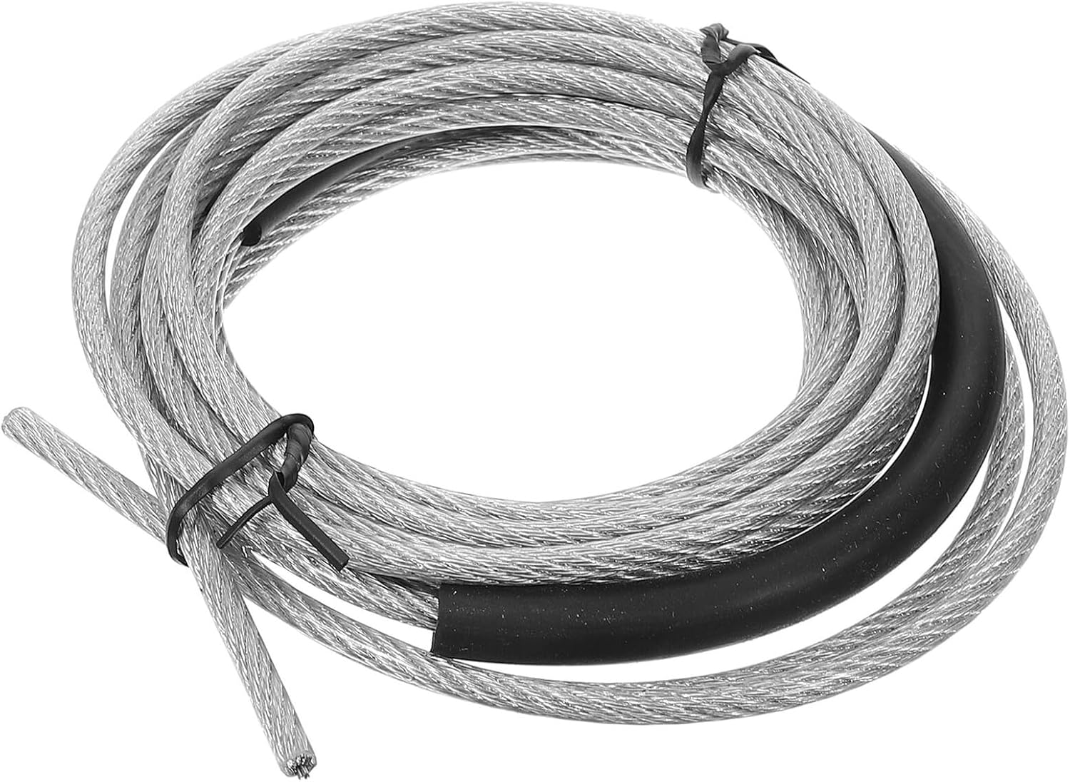 Weighted Steel Cable Replacement Jump Rope for Fitness Training Wear-resistant Tube Anti-deformation Sports Accessory for Competitive Speed Jumping