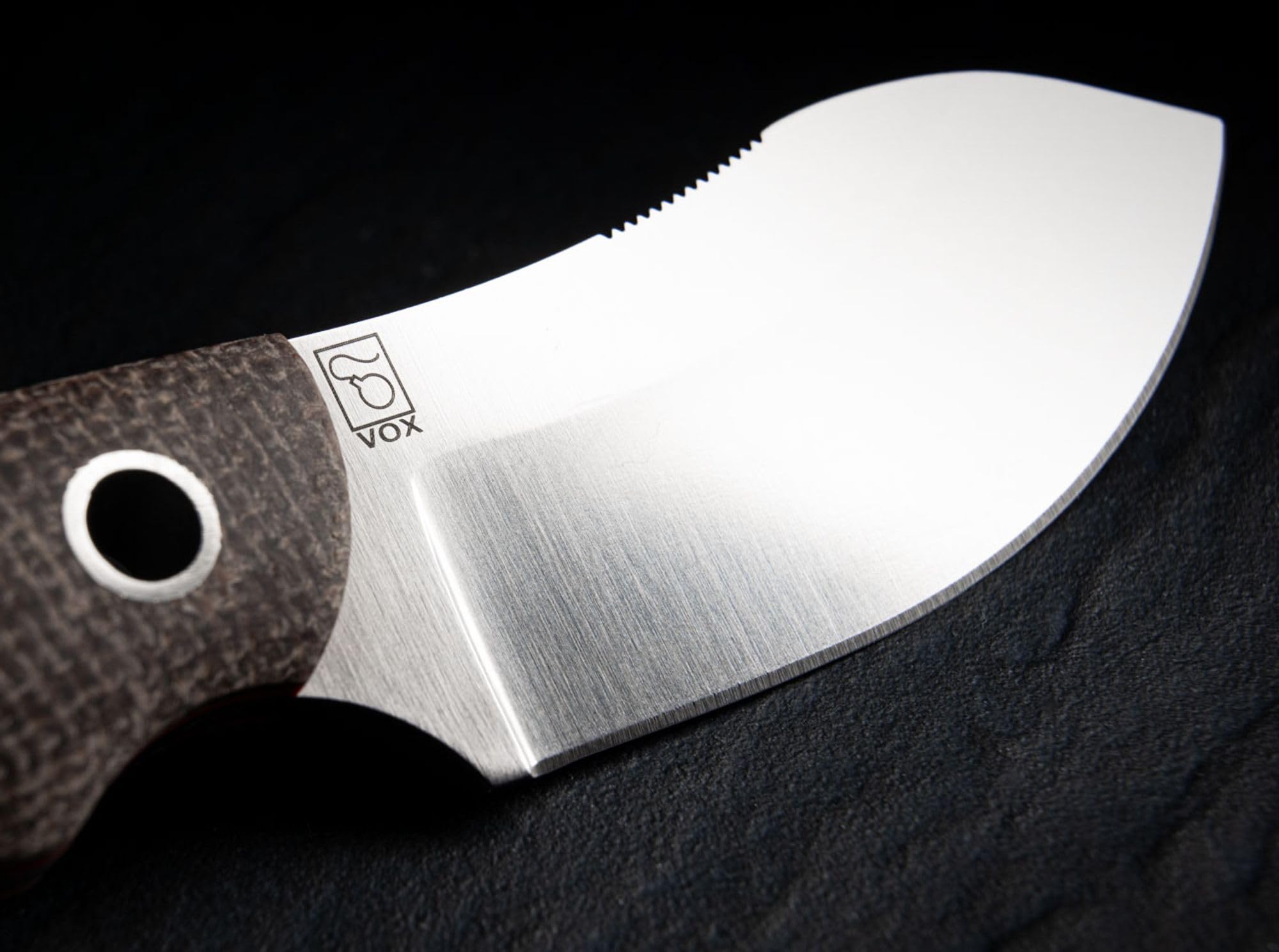 Böker Plus Nessmi Pro - Cuchillo Fijo de Acero D2 y Material Compuesto en Color marrón, 16 cm
