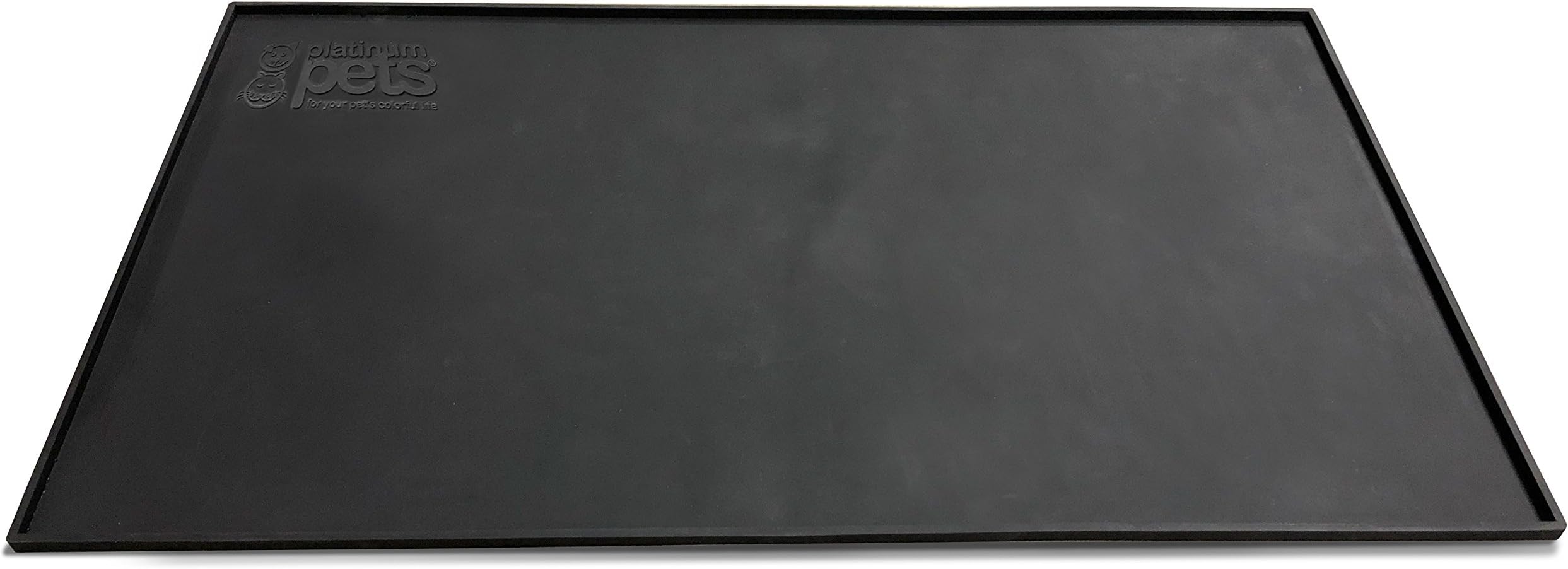 Food & Water Heavy-Duty Feeding Mat, Black