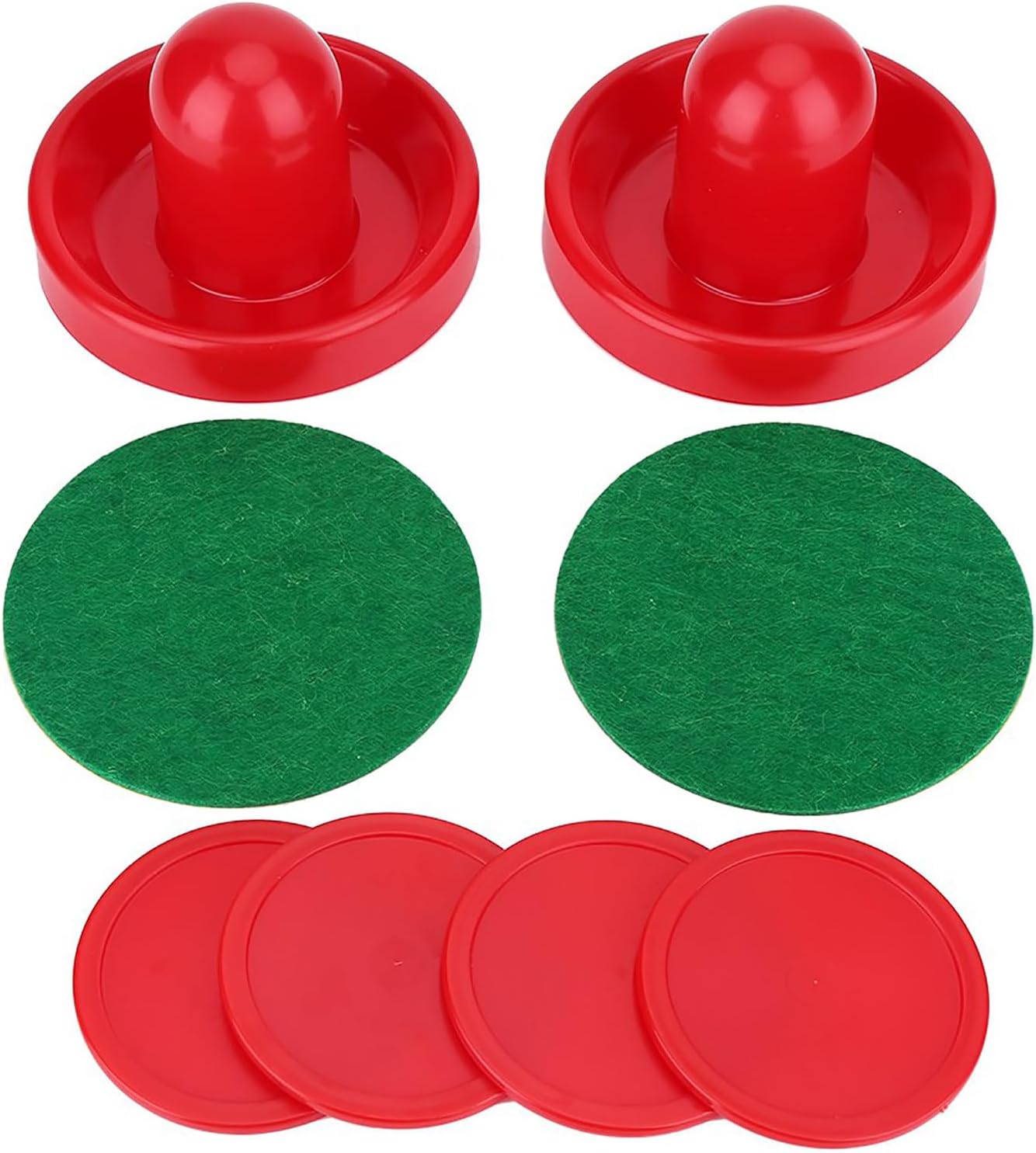 Cryfokt Hockey Pusher Pucks Set, Multifunctional Ice Hockey Accessories, Lightweight Goal Handles Paddles Replacement Accessories for Game Tables, Accessories, Equipment