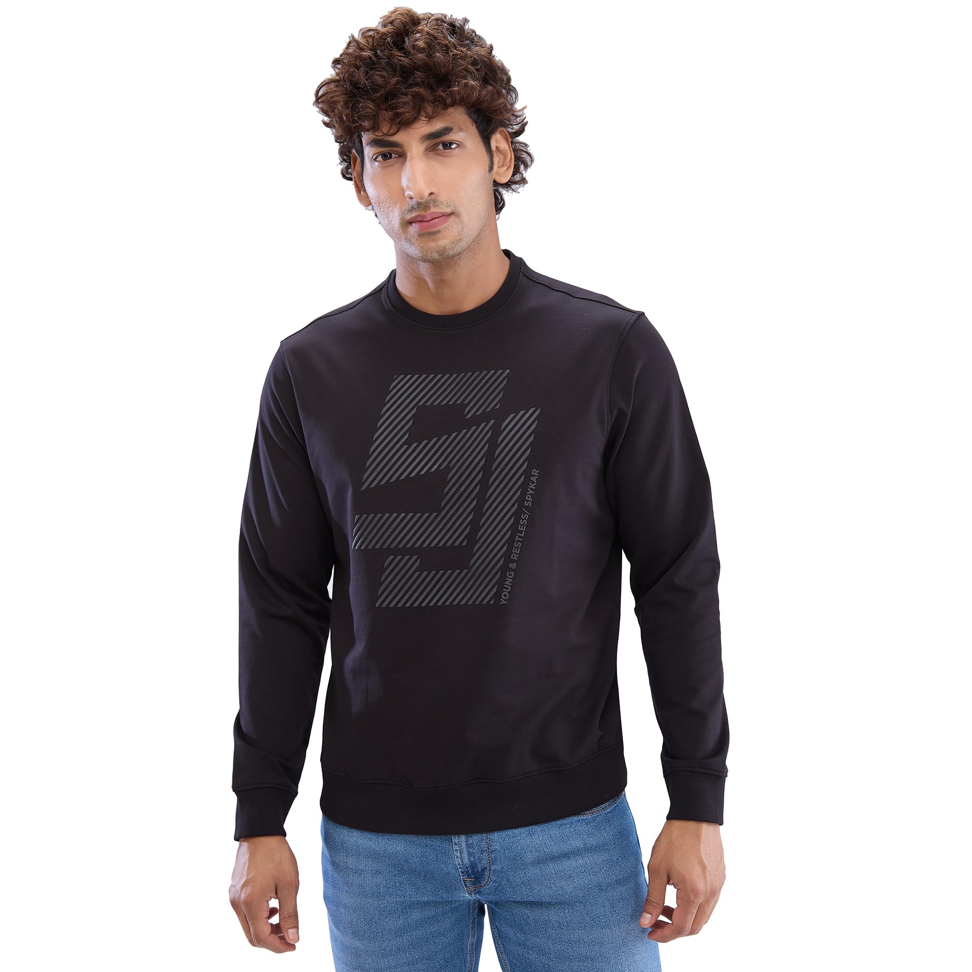 spykar Men Sweatshirts-picture-26