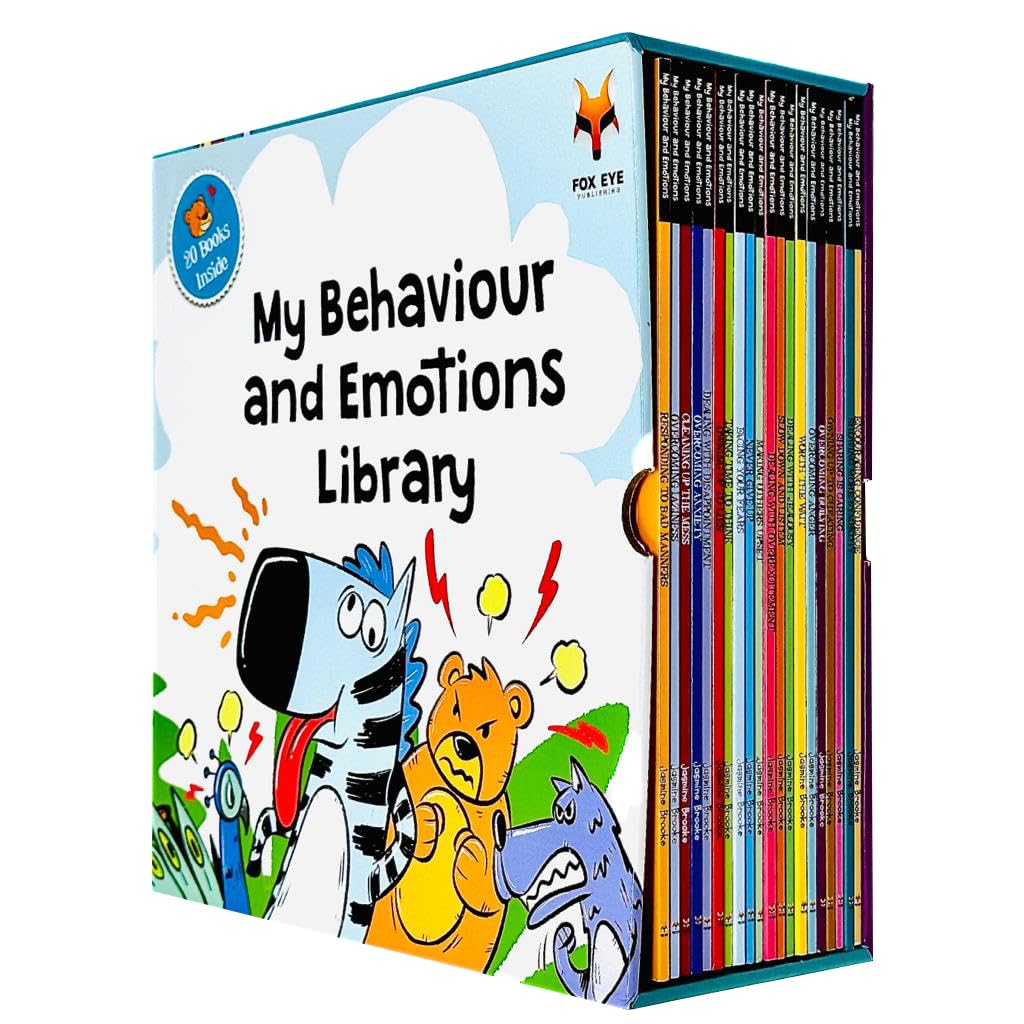 Macmillan Children's Books Ltd My Behaviour and Emotions Library 20 Books Collection Box Set