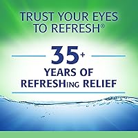 Vista 3 de Refresh Plus Lubricante gotas para los ojos, lágrimas artificiales sin conservantes, 0.01 fl oz (0.0 fl oz), 70 recipientes de un solo uso