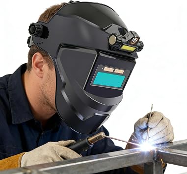 Welding Hood Auto Darkening Auto-Dimming Solar Face Welder Hood